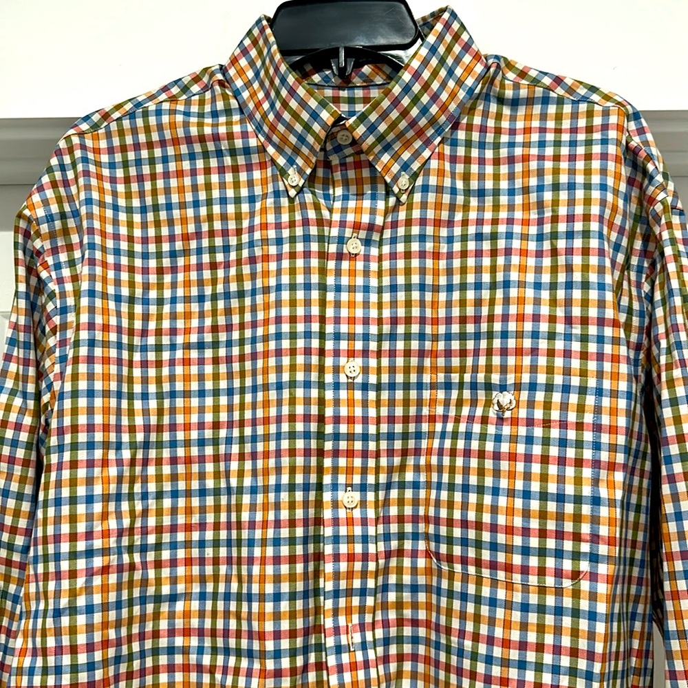 Cotton Brothers Long Sleeve Button Down Oxford